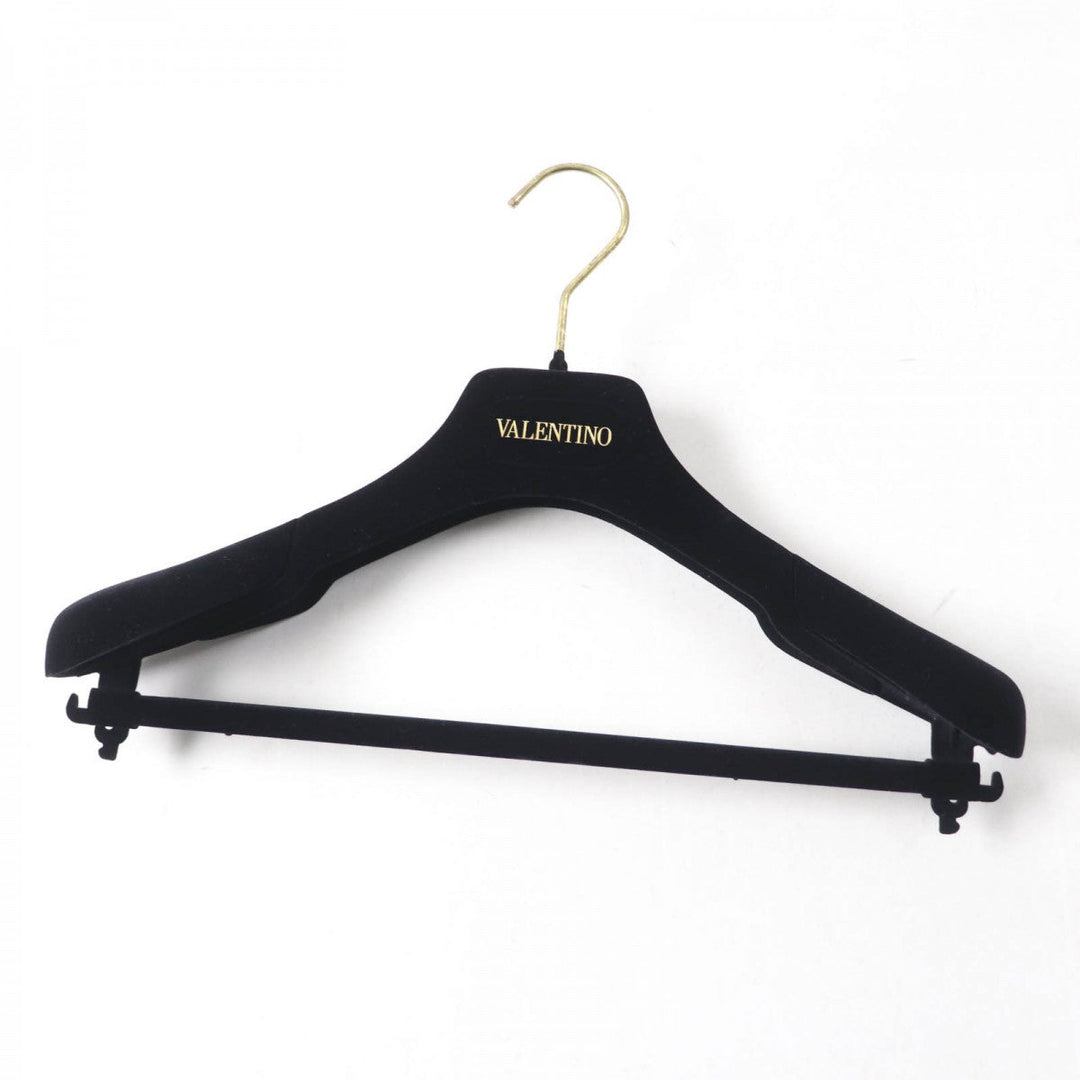 VALENTINO poncho WB3CG2A015E Main: 90% wool, Main: 10% cashmere, Leather: sheepskin, Lining: 100% cupra Dark navy Women 42 Used Authentic