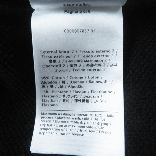 VALENTINO one piece QB3MF05Z495 Outer material: 92% cotton, Outer material: 8% nylon, Outer material: 95% cotton, Outer material: 5% polyurethane black Women S Used Authentic