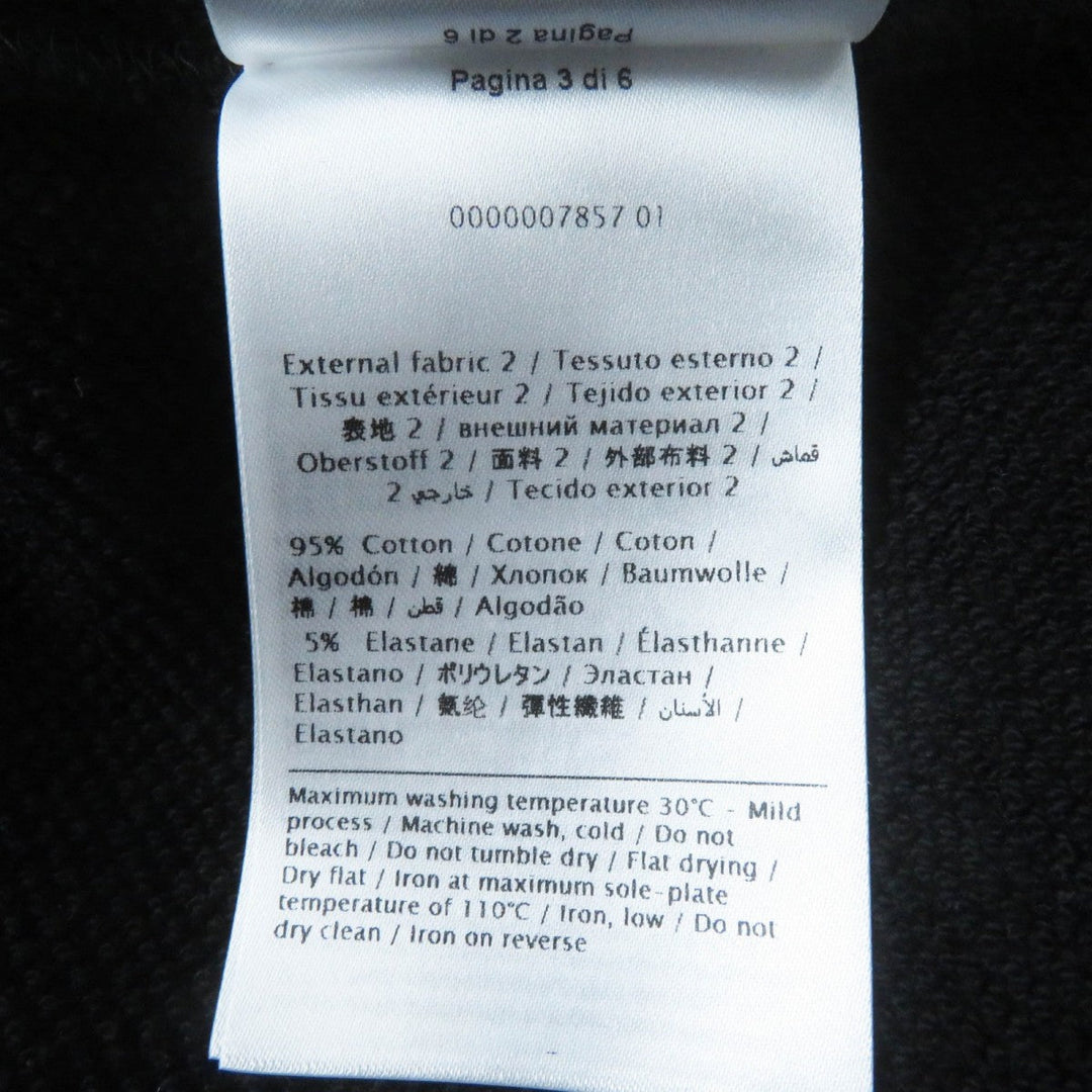 VALENTINO one piece QB3MF05Z495 Outer material: 92% cotton, Outer material: 8% nylon, Outer material: 95% cotton, Outer material: 5% polyurethane black Women S Used Authentic