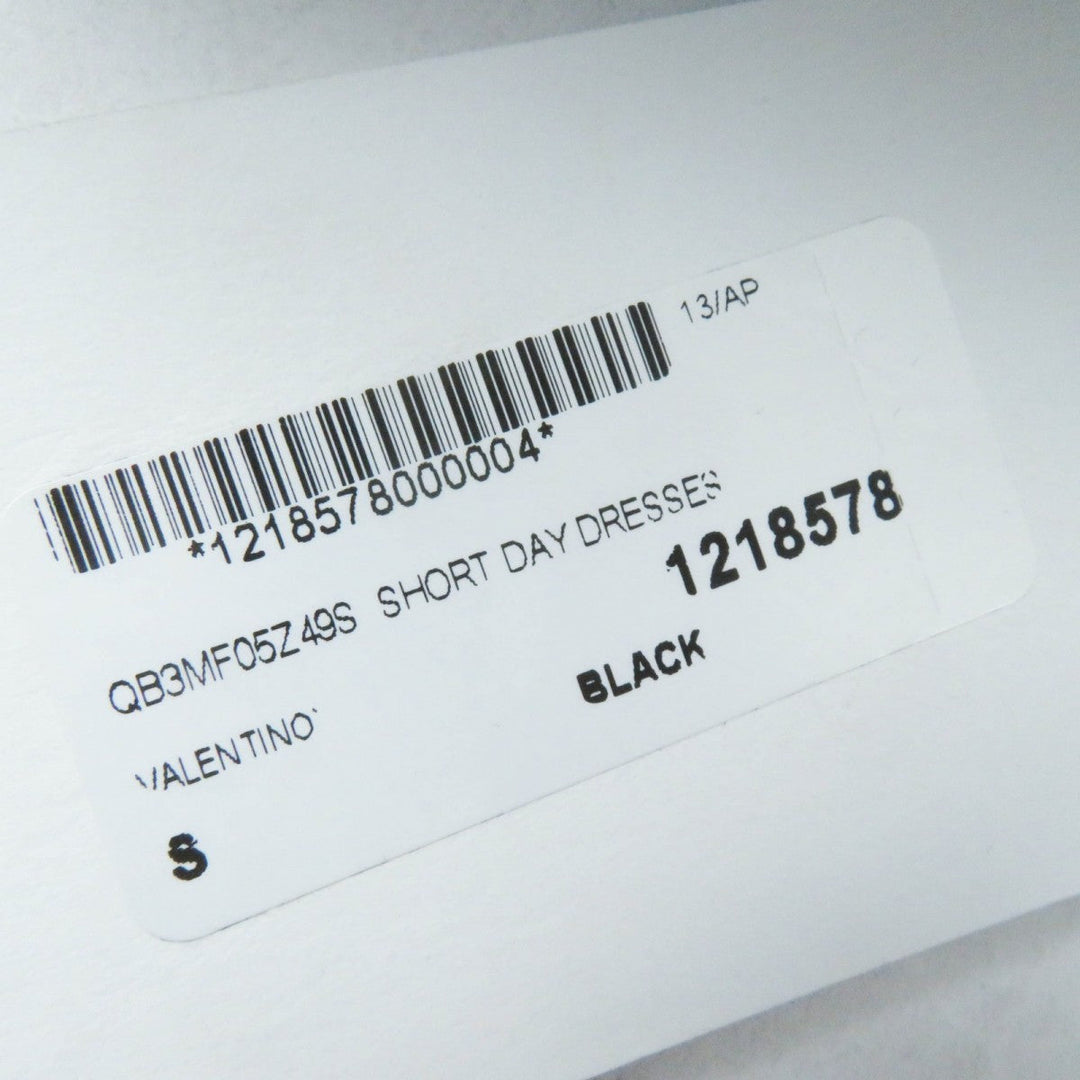 VALENTINO one piece QB3MF05Z495 Outer material: 92% cotton, Outer material: 8% nylon, Outer material: 95% cotton, Outer material: 5% polyurethane black Women S Used Authentic