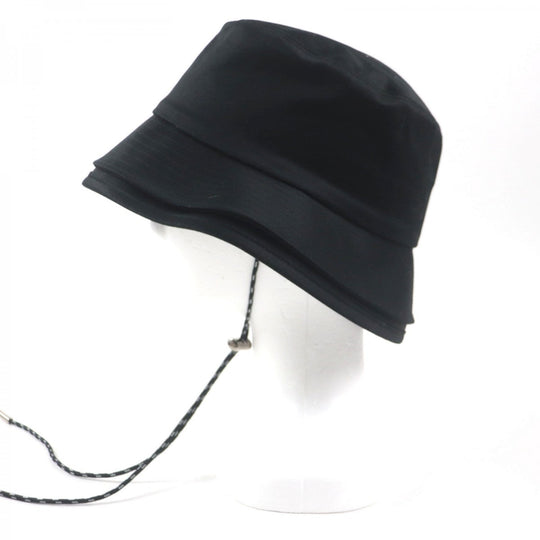 Sacai hat 22-0414S Outer: 100% cotton, Lining: 100% cupra, Leather part: leather black Twill mens 1 Used Authentic