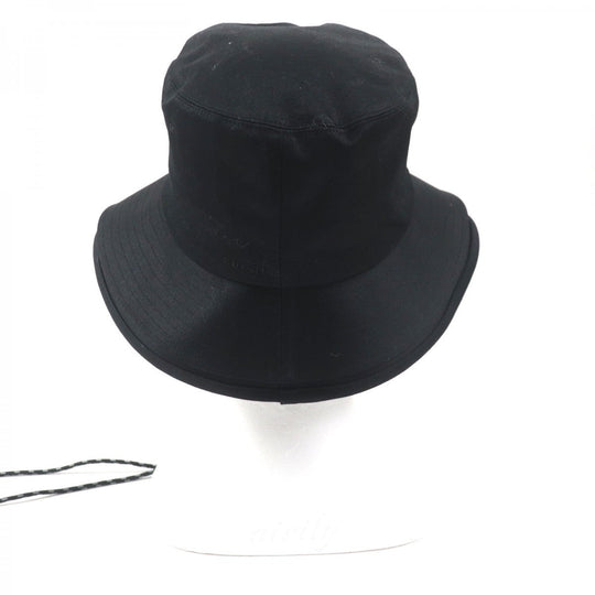 Sacai hat 22-0414S Outer: 100% cotton, Lining: 100% cupra, Leather part: leather black Twill mens 1 Used Authentic