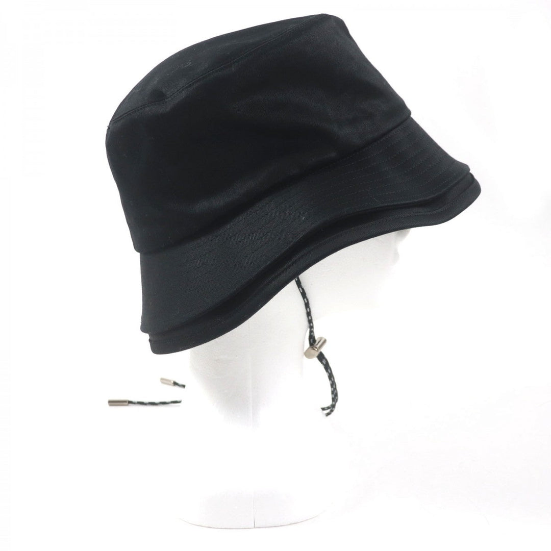 Sacai hat 22-0414S Outer: 100% cotton, Lining: 100% cupra, Leather part: leather black Twill mens 1 Used Authentic