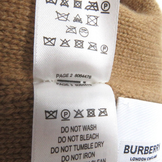 BURBERRY Knit cap 8064476 Main: 100% cashmere Brown mens Used Authentic