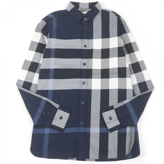 BURBERRY Long sleeve shirt 8071536 cotton Navy type S
