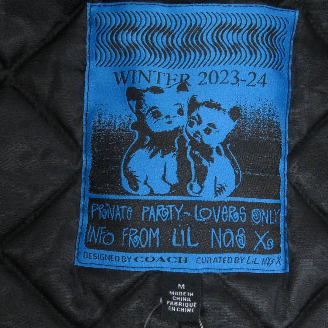 COACH Double chester coat CQ256 Outer: 53% wool, Outer: 47% polyester, Lining: 58% polyester, Lining: 42% rayon, Filling: 100% polyester Navy mens M Used Authentic