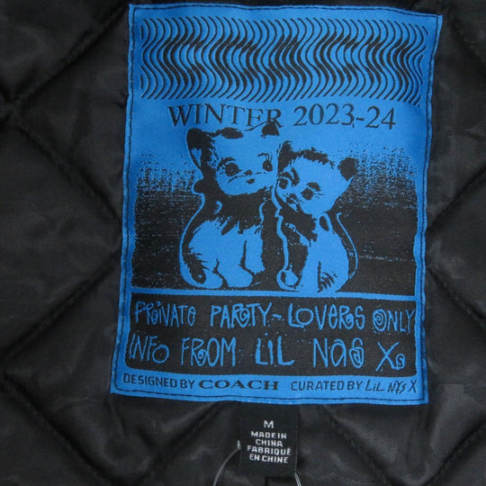 COACH Double chester coat CQ256 Outer: 53% wool, Outer: 47% polyester, Lining: 58% polyester, Lining: 42% rayon, Filling: 100% polyester Navy mens M Used Authentic