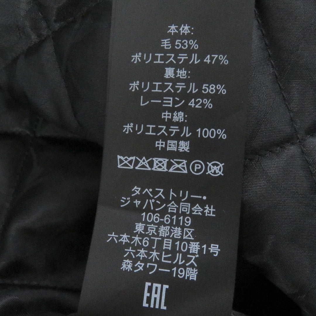 COACH Double chester coat CQ256 Outer: 53% wool, Outer: 47% polyester, Lining: 58% polyester, Lining: 42% rayon, Filling: 100% polyester Navy mens M Used Authentic