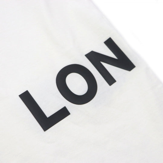 BURBERRY Short sleeve T-shirt 8040691 Main: 97% cotton, Main: 3% elastane white HARLFORD WHITE mens M Used Authentic