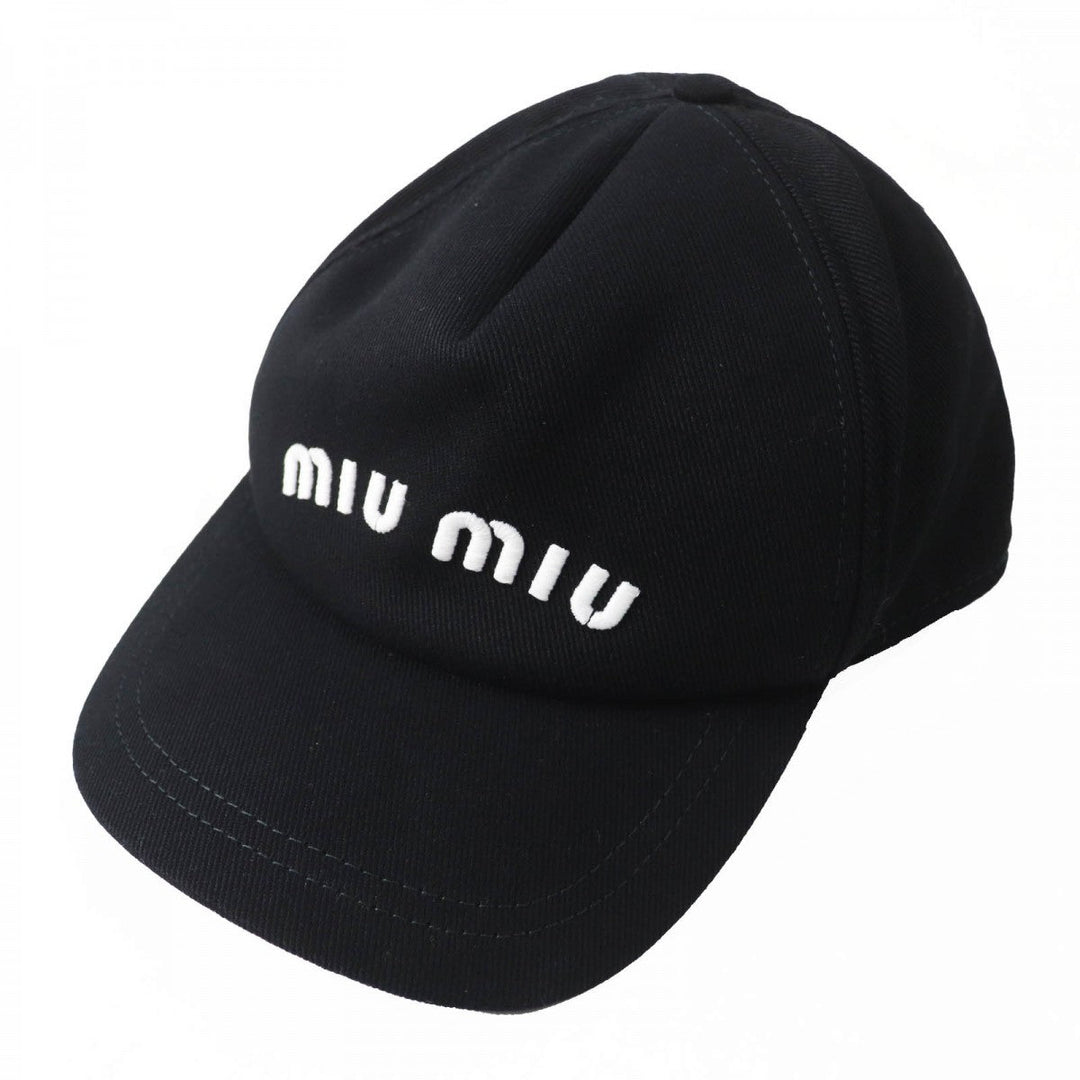 MIUMIU cap 5HC179 cotton black M
