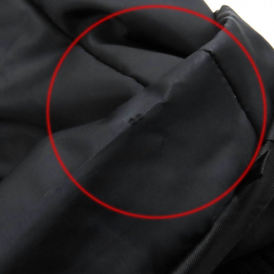 BURBERRY BLACK LABEL coat Outer: 100% polyester, Part: 100% wool, Filling: 100% polyester, Lining: Polyester, Lining: Cupra black mens L Used Authentic