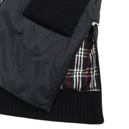 BURBERRY BLACK LABEL coat Outer: 100% polyester, Part: 100% wool, Filling: 100% polyester, Lining: Polyester, Lining: Cupra black mens L Used Authentic