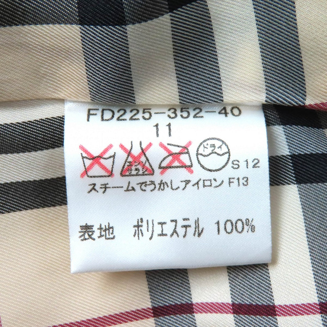 BURBERRY LONDON Jacket FD225-352 Outer: 100% polyester, Filling: 100% polyester, Lining: 100% polyester beige Women 11 Used Authentic