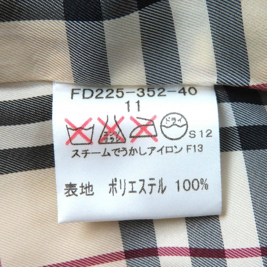 BURBERRY LONDON Jacket FD225-352 Outer: 100% polyester, Filling: 100% polyester, Lining: 100% polyester beige Women 11 Used Authentic