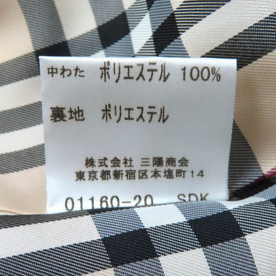 BURBERRY LONDON Jacket FD225-352 Outer: 100% polyester, Filling: 100% polyester, Lining: 100% polyester beige Women 11 Used Authentic