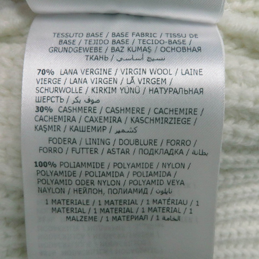 MONCLER cardigan wool white CARDIGAN TRICOT M