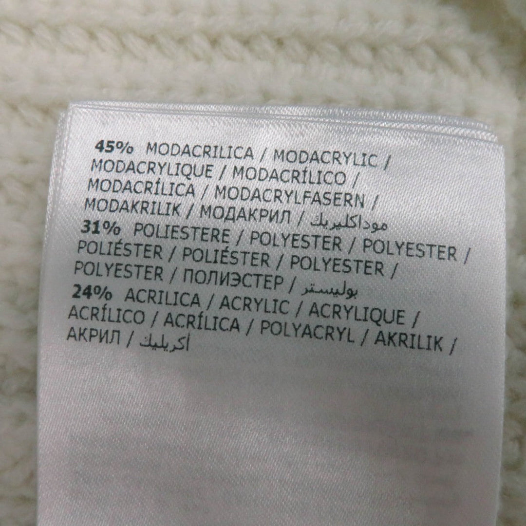 MONCLER cardigan wool white CARDIGAN TRICOT M