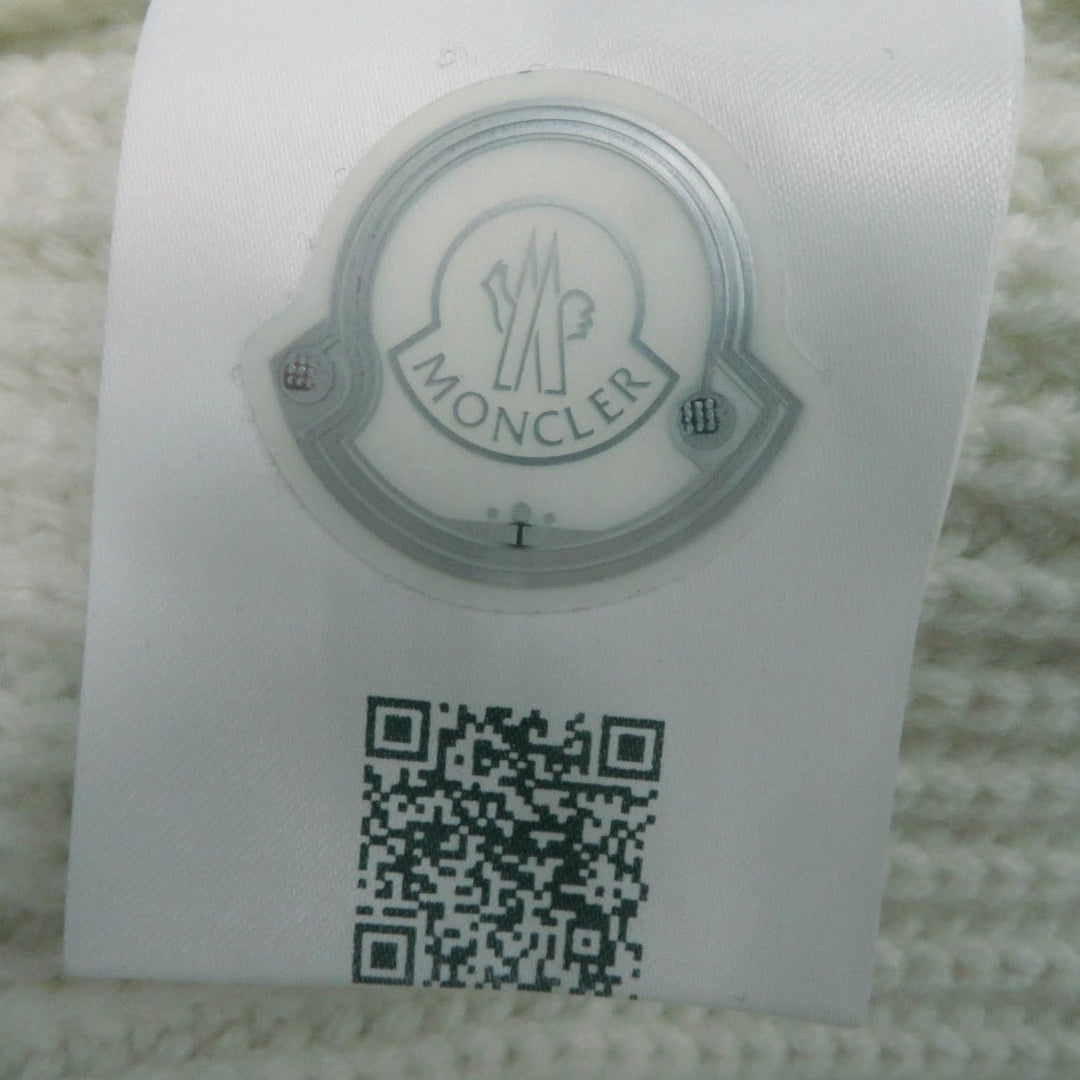 MONCLER cardigan wool white CARDIGAN TRICOT M