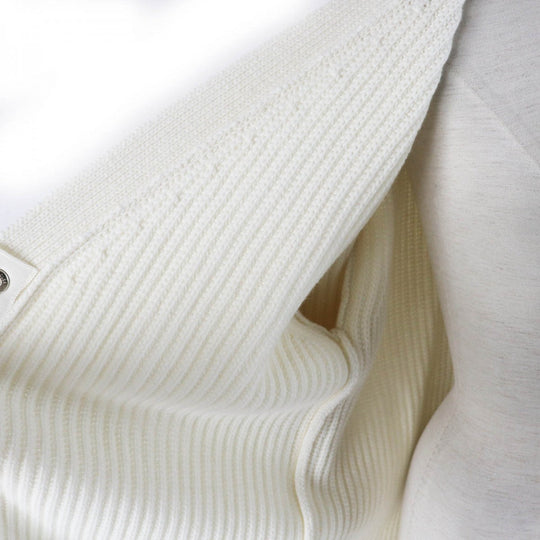 MONCLER cardigan wool white CARDIGAN TRICOT M