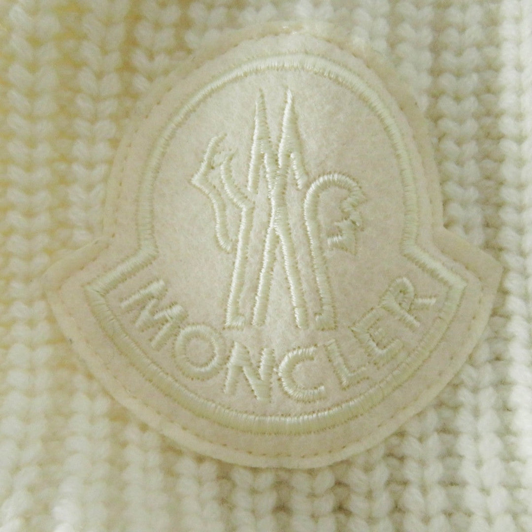MONCLER cardigan wool white CARDIGAN TRICOT M