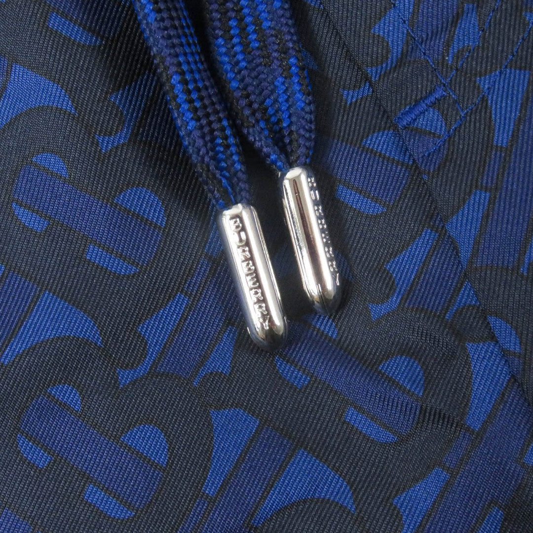 BURBERRY Shorts 8048875 Main: 100% silk Navy mens M Used Authentic