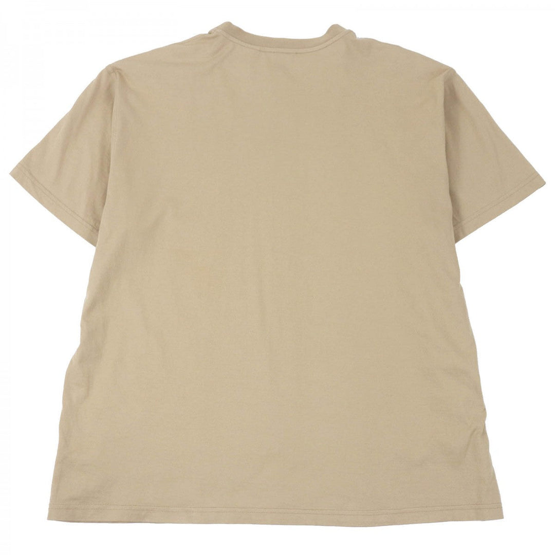 BURBERRY Short sleeve T-shirt 8043275 Main: 100% cotton beige mens M Used Authentic