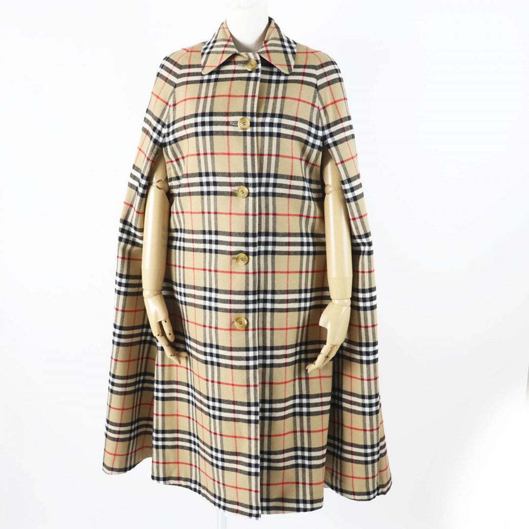 BURBERRY poncho wool Beige type