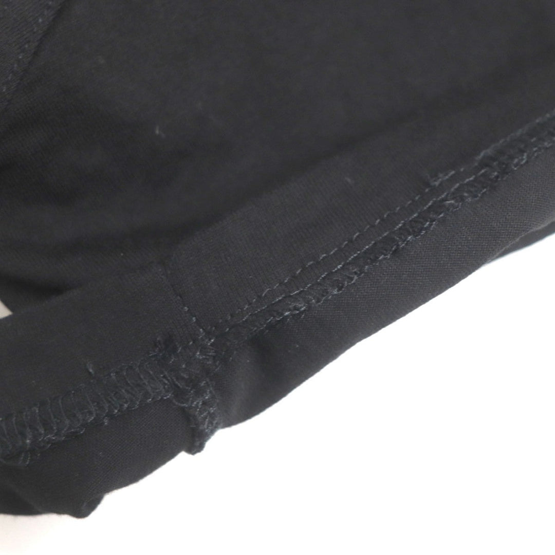 BURBERRY Short sleeve T-shirt 8036185 Main: 100% cotton, some parts: 97% cotton, some parts: 3% elastane black mens XS Used Authentic