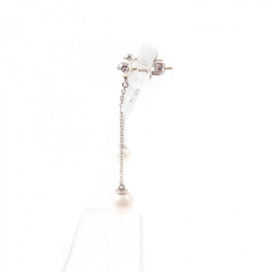 TIFFANY&Co. Pierce Main: SV925, Part: Freshwater pearl Silver white Ziegfeld Collection Drop Pierce Women Used Authentic