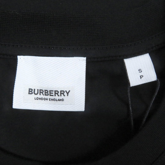 BURBERRY Short sleeve T-shirt 8037056 Main: 100% cotton, Main: 98% cotton, Main: 2% elastane black Elthorne Oversize Kaleidoscope Graphic Tee mens S Used Authentic