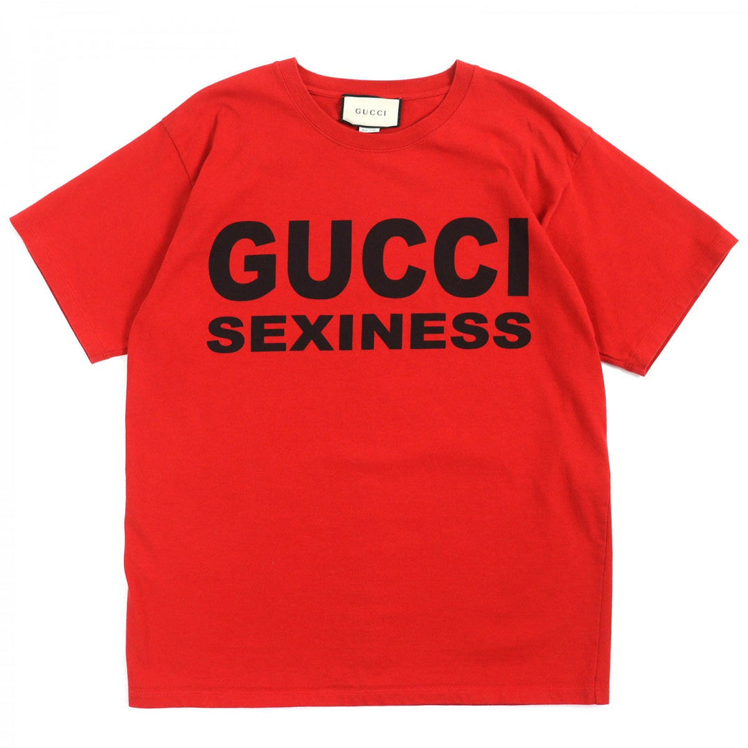 GUCCI Short sleeve T-shirt 616036 cotton Red XS