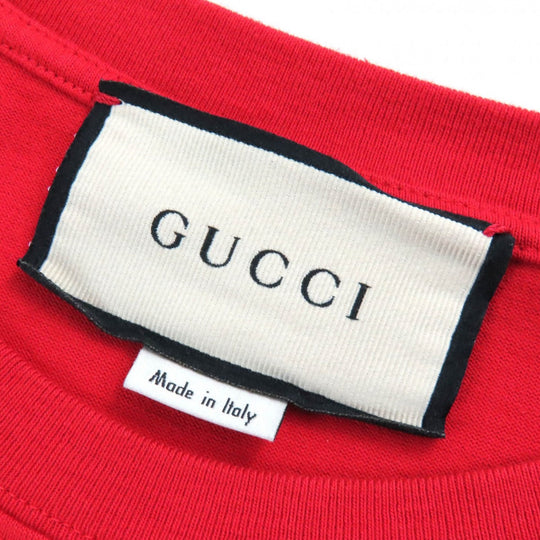 GUCCI Short sleeve T-shirt 616036 cotton Red XS