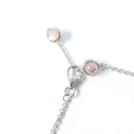 GUCCI Necklace 527399 Main: AG925, Part: Mother of pearl Silver pink Women Used Authentic