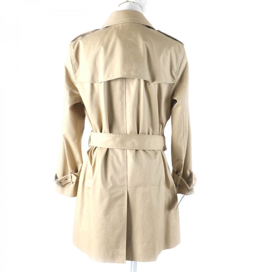 COACH trench coat CG049 Outer: 68% cotton, Outer: 32% polyester, Lining: 58% polyester, Lining: 42% viscose (rayon), Part: 56% polyester beige Women M Used Authentic