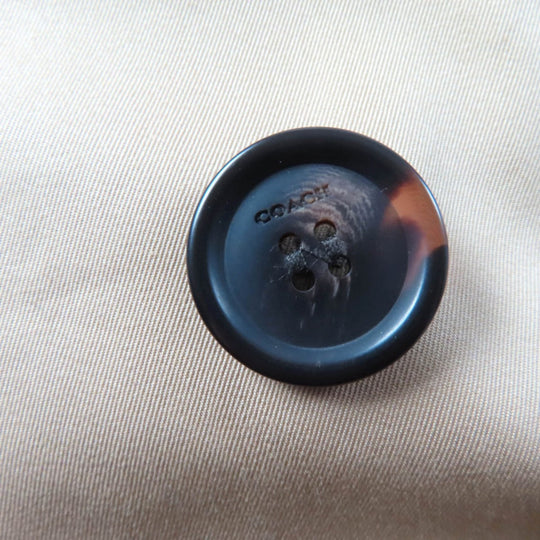 COACH trench coat CG049 Outer: 68% cotton, Outer: 32% polyester, Lining: 58% polyester, Lining: 42% viscose (rayon), Part: 56% polyester beige Women M Used Authentic