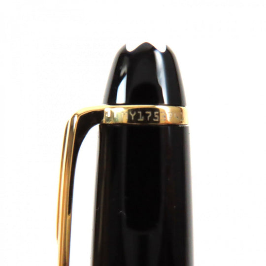 MONTBLANC Ballpoint pen Resin, Gold Plated black Meisterstck Pix Classic mens(Unisex) Used Authentic