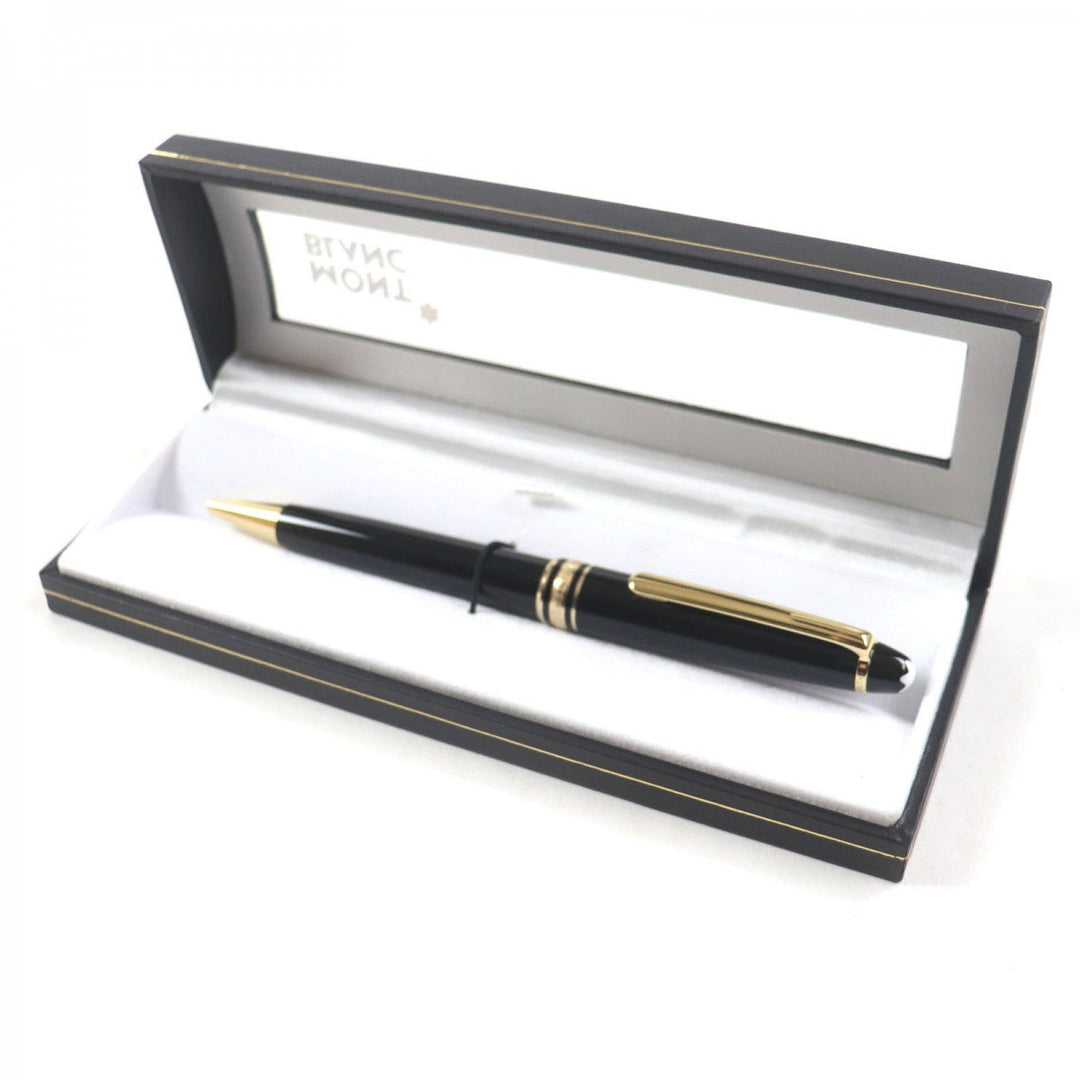 MONTBLANC Ballpoint pen Resin, Gold Plated black Meisterstck Pix Classic mens(Unisex) Used Authentic
