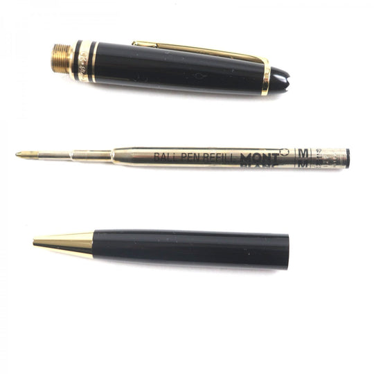 MONTBLANC Ballpoint pen Resin, Gold Plated black Meisterstck Pix Classic mens(Unisex) Used Authentic