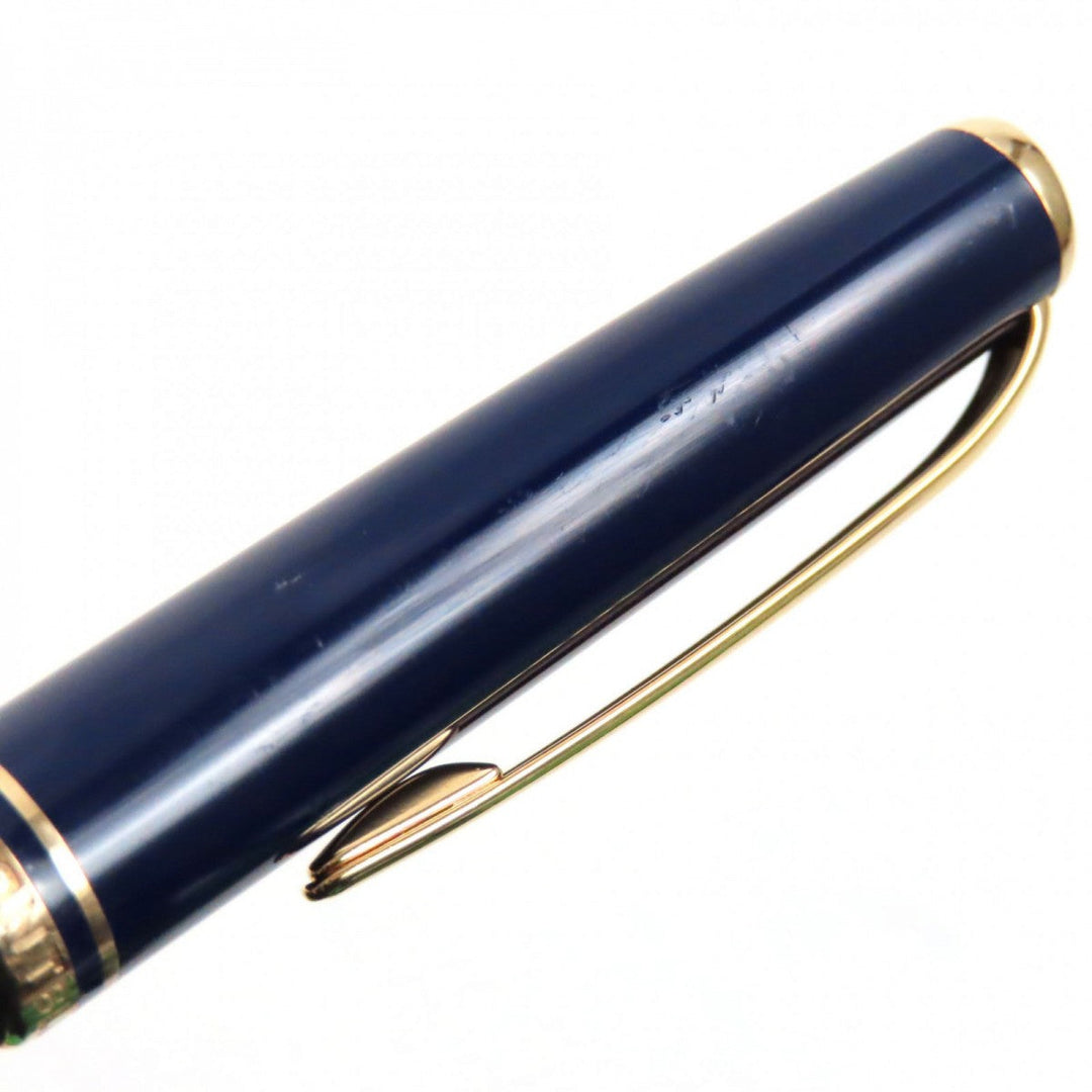 MONTBLANC Ballpoint pen Resin, Gold Plated blue Generation New Model mens(Unisex) Used Authentic