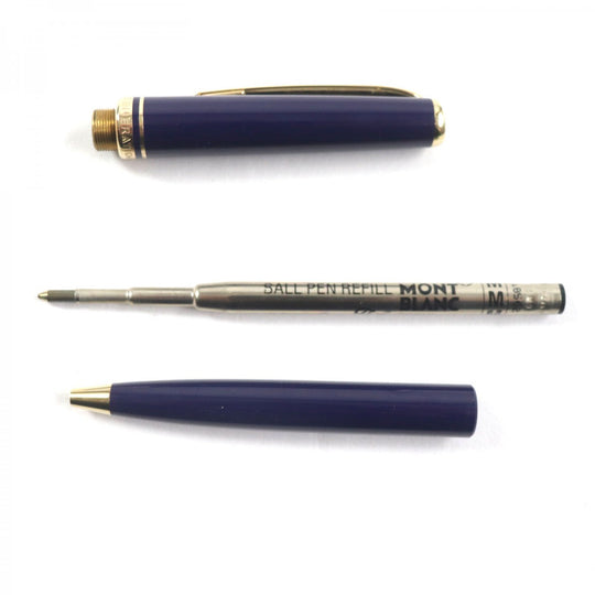 MONTBLANC Ballpoint pen Resin, Gold Plated blue Generation New Model mens(Unisex) Used Authentic