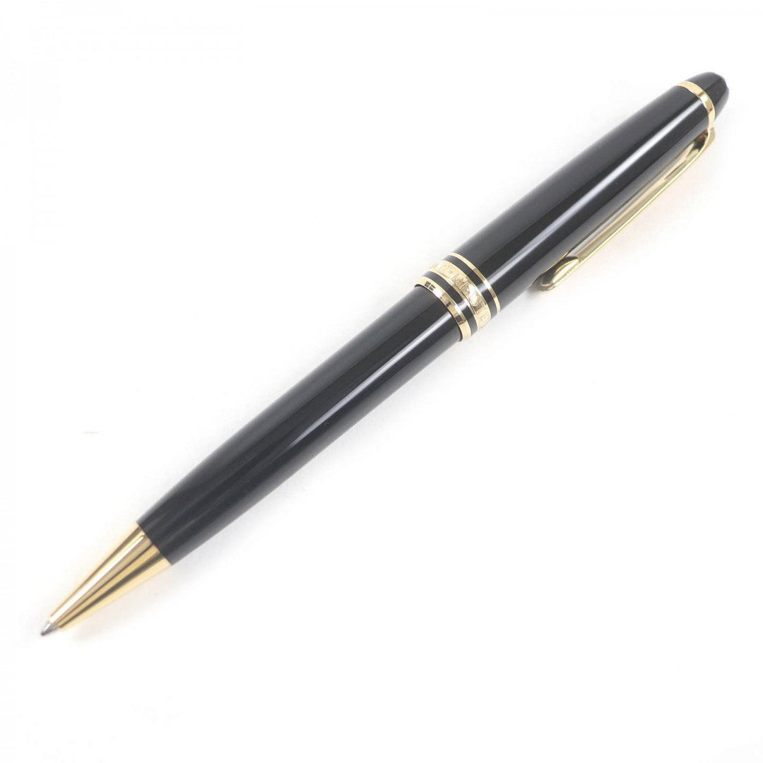 MONTBLANC Ballpoint pen Resin, Gold Plated black Classic mens(Unisex) Used Authentic