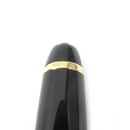 MONTBLANC Ballpoint pen Resin, Gold Plated black Classic mens(Unisex) Used Authentic