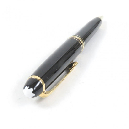MONTBLANC Ballpoint pen Resin, Gold Plated black Classic mens(Unisex) Used Authentic