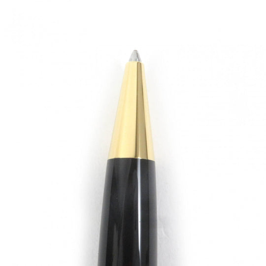 MONTBLANC Ballpoint pen Resin, Gold Plated black Classic mens(Unisex) Used Authentic