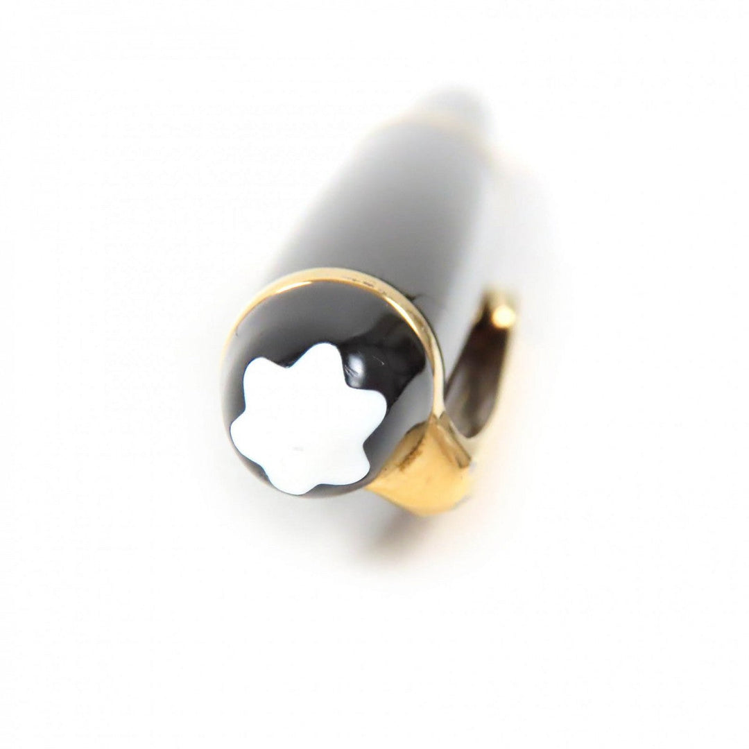 MONTBLANC Ballpoint pen Resin, Gold Plated black Meisterstck Classic mens(Unisex) Used Authentic