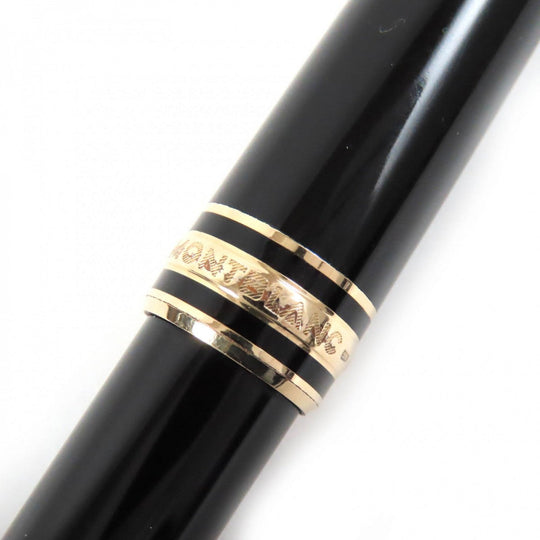 MONTBLANC Ballpoint pen Resin, Gold Plated black Meisterstck Classic mens(Unisex) Used Authentic