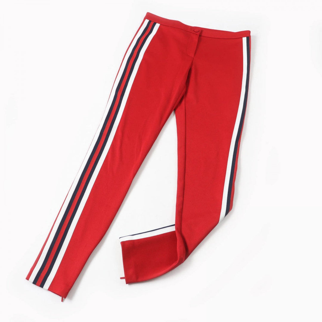 GUCCI Pants 467527 Outer: 55% polyester, Outer: 45% cotton, Lining: 100% polyester Red Women S Used Authentic