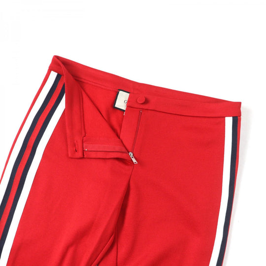 GUCCI Pants 467527 Outer: 55% polyester, Outer: 45% cotton, Lining: 100% polyester Red Women S Used Authentic