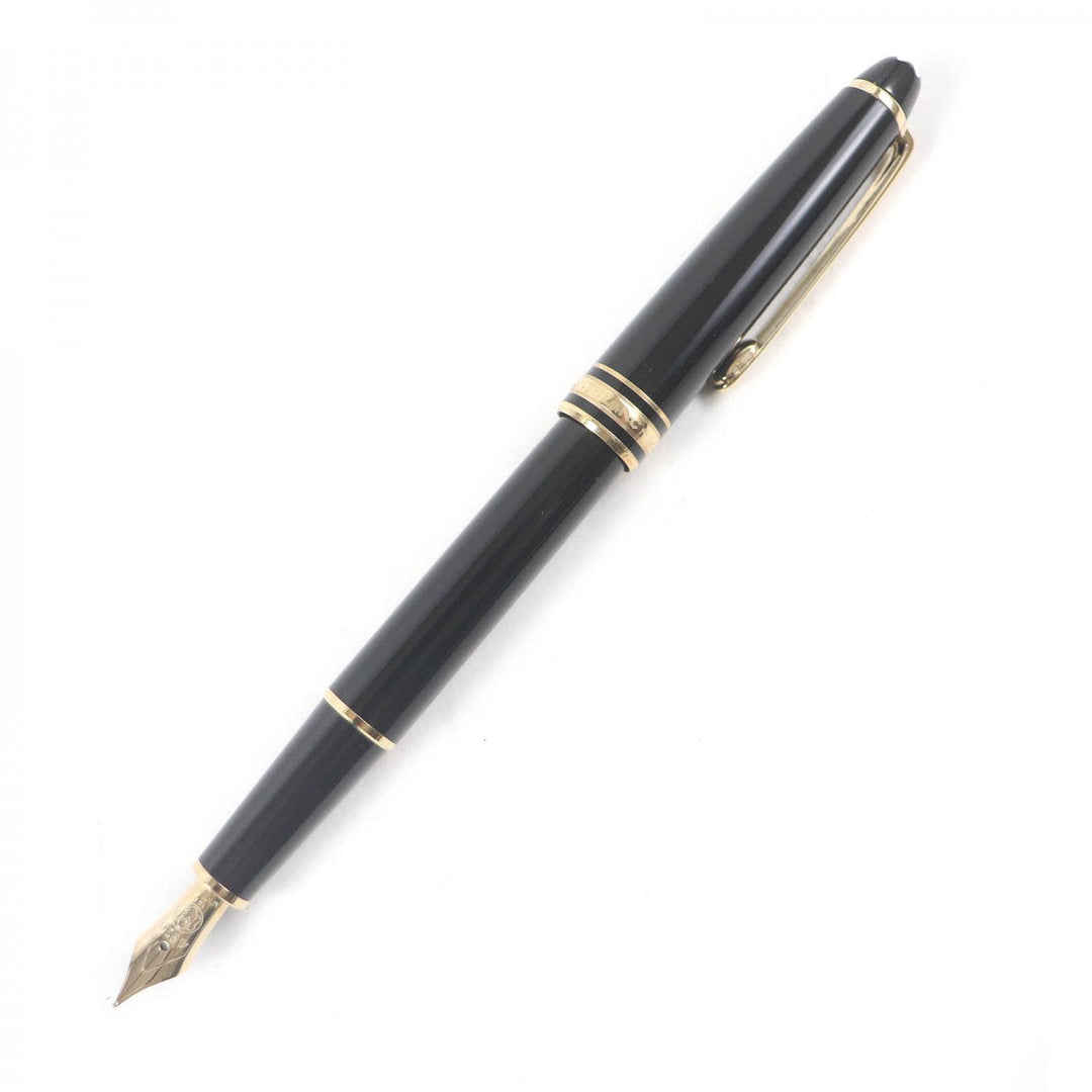 MONTBLANC fountain pen Main: Precious resin, Nib: 14K Black gold mens Used Authentic