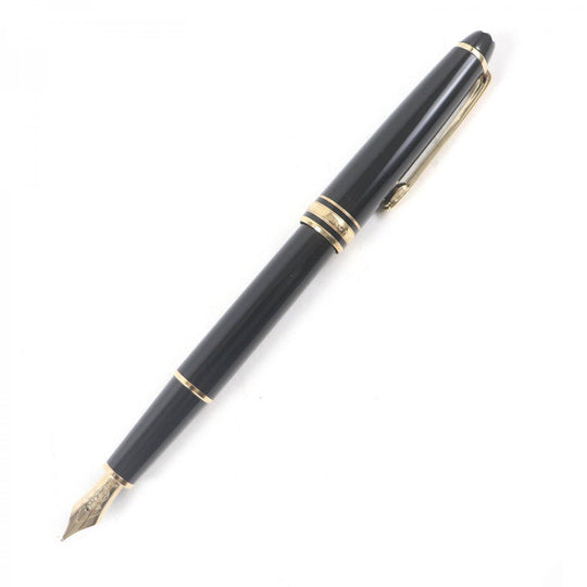 MONTBLANC fountain pen Main: Precious resin, Nib: 14K Black gold mens Used Authentic